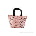 Fashion Dot pattern Custom Cloth Shopping Bag Silk screen p